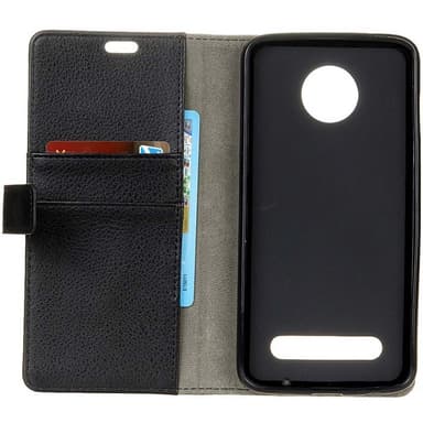 Wallet 2-kort til Motorola Moto Z2 Play (XT1710)  - sort