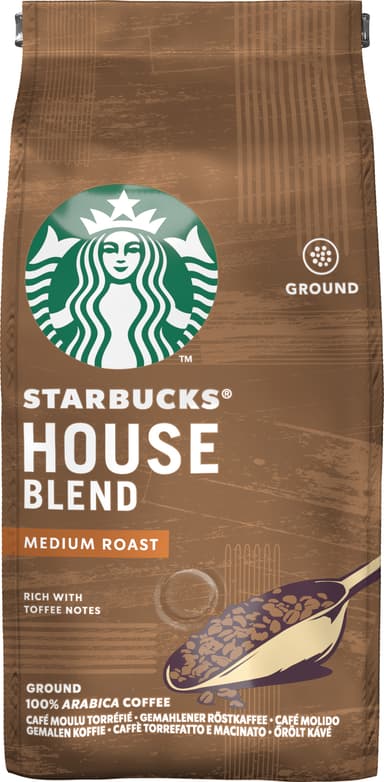 Starbucks House Blend Roast kaffepulver thumbnail