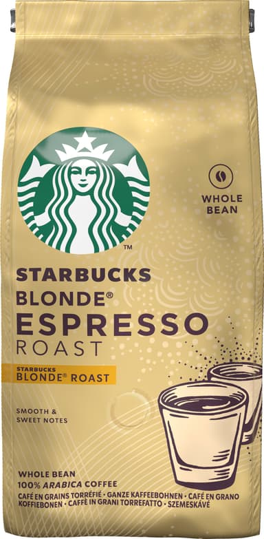 Starbucks Espresso Blonde Roast whole hele kaffebønner thumbnail