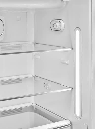 Smeg 50's style køleskab med fryser FAB28RDBB3