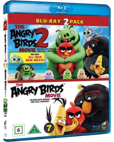 ANGRY BIRDS MOVIE 1+2 BOX (Blu-Ray)