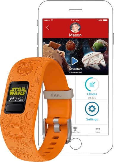 Garmin Vivofit Jr. 2 aktivitetsur (Star Wars Light Side)