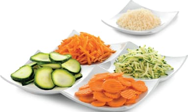 Tefal Fresh Express Plus slicer og rivejern MB755GTR (rød)