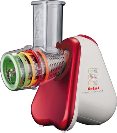Tefal Fresh Express Plus slicer og rivejern MB755GTR (rød)