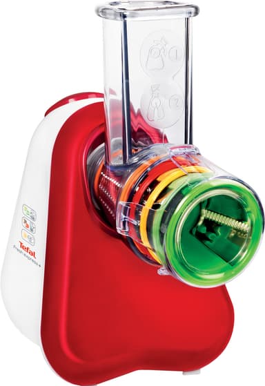 Tefal Fresh Express Plus slicer og rivejern MB755GTR (rød)