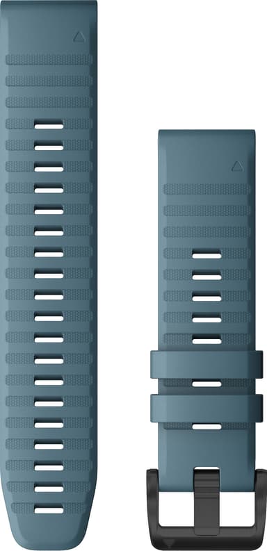 Garmin QuickFit silikoneurrem 22 mm (blå/sort)