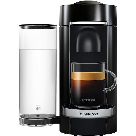 Nespresso VertuoPlus Deluxe kaffekapselmaskine GDB2EUBKNE1 (sort)