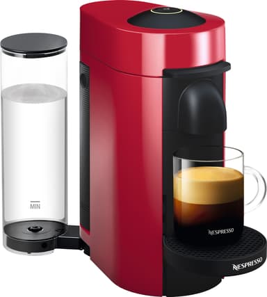Nespresso VertuoPlus Deluxe kaffekapselmaskine GDB2EUCRNE1 (rød)