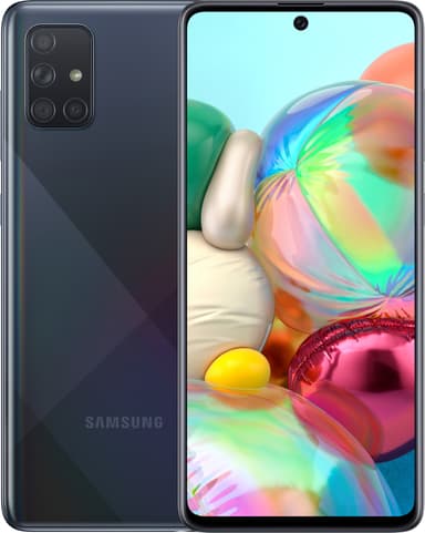 Samsung Galaxy A71 smartphone (sort)