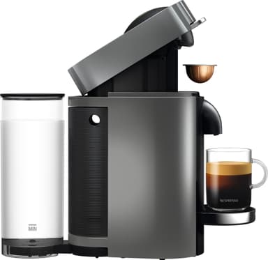 Nespresso VertuoPlus Deluxe kaffekapselmaskine GDB2EUTINE1 (titan)