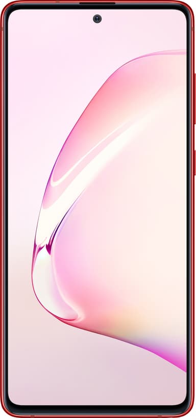 Samsung Galaxy Note10 Lite smartphone (aura rød)