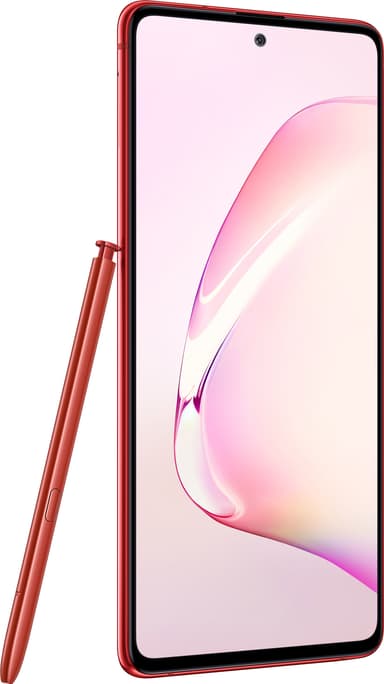 Samsung Galaxy Note10 Lite smartphone (aura rød)