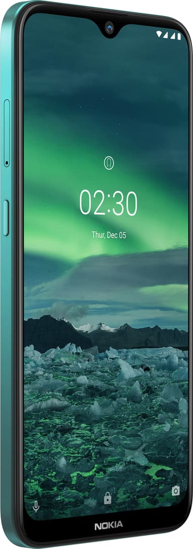 Nokia 2.3 smartphone 2/32GB (cyan grøn)