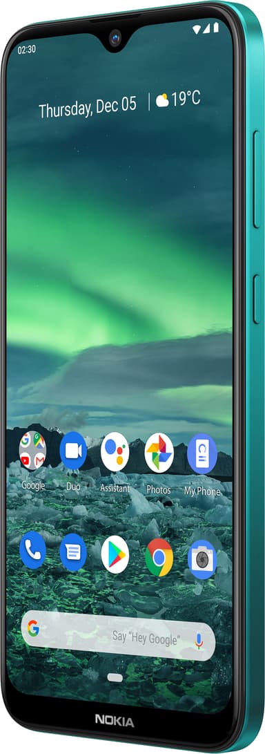 Nokia 2.3 smartphone 2/32GB (cyan grøn)
