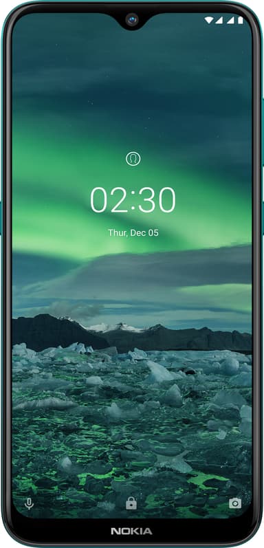 Nokia 2.3 smartphone 2/32GB (cyan grøn)