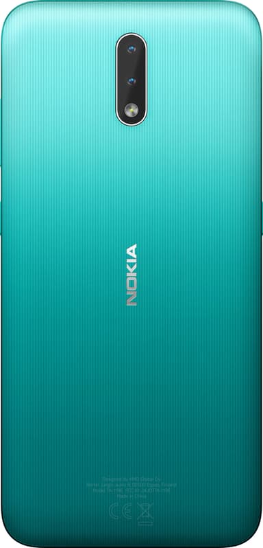 Nokia 2.3 smartphone 2/32GB (cyan grøn)