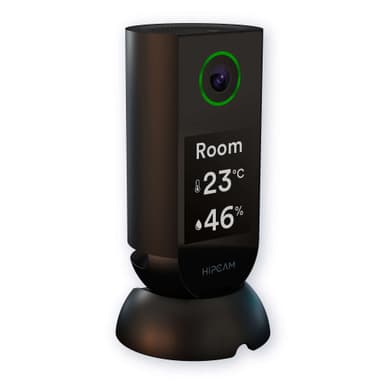 HIPCAM Overvågningskamera  Indendørs Pro med LCD