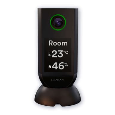 HIPCAM Overvågningskamera  Indendørs Pro med LCD