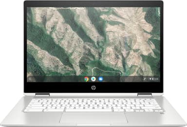 HP Chromebook x360 14b-ca0812no 14" 2-i-1 (hvid)