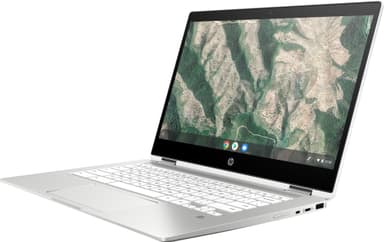 HP Chromebook x360 14b-ca0812no 14" 2-i-1 (hvid)