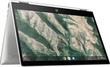 HP Chromebook x360 14b-ca0812no 14" 2-i-1 (hvid)