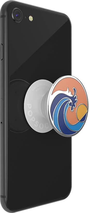 Popsockets Premium greb til mobile enheder (Enamel Wave Coral)