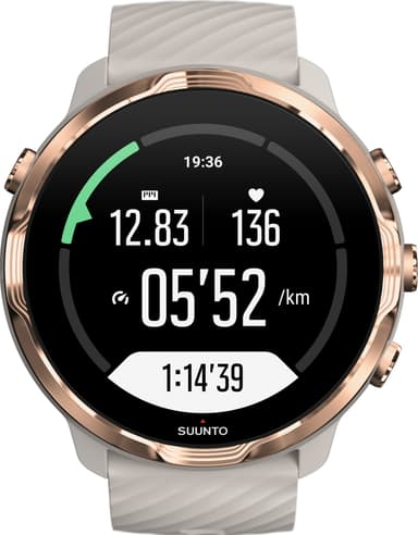 Suunto 7 GPS multisportsur (sandstone rosegold)