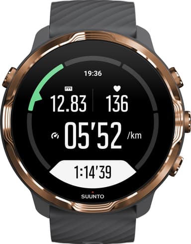 Suunto 7 GPS multisportsur (graphite cover)
