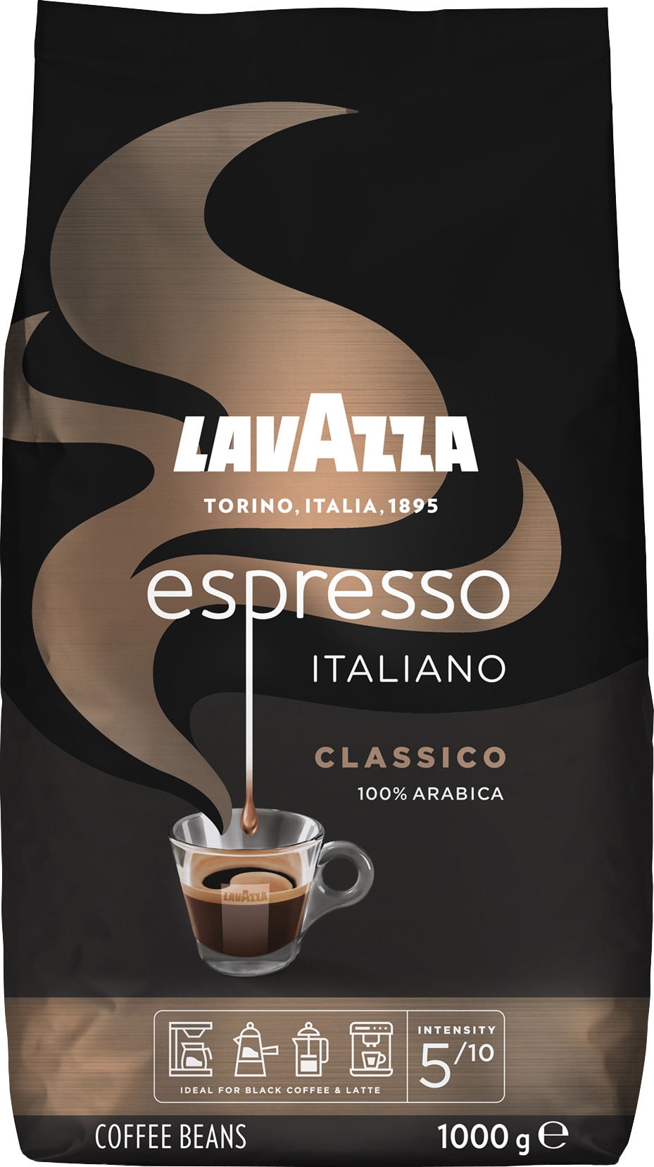 Lavazza Espresso Classico kaffebønnrt thumbnail
