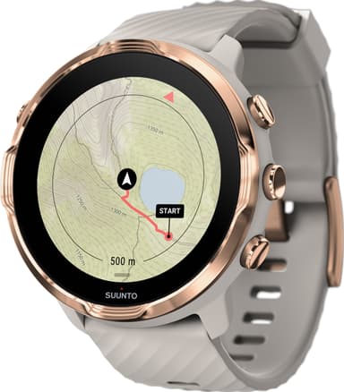 Suunto 7 GPS multisportsur (sandstone rosegold)