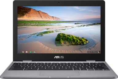 Asus Chromebook C423, 14" fHD bærbar computer (sølv/sort)