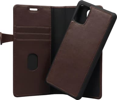 Gear Buffalo Samsung Galaxy A71 cover med pung (brun)
