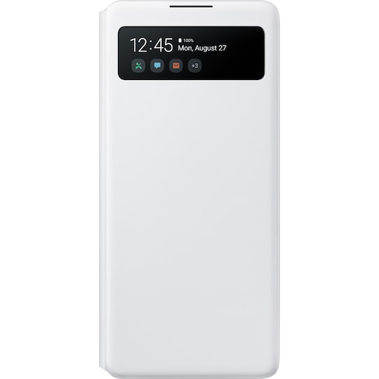 Samsung S View cover med pung til Galaxy S10 Lite (hvid)