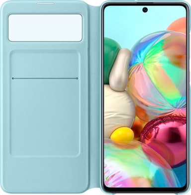Samsung S View cover med pung til Galaxy A71 (sort)