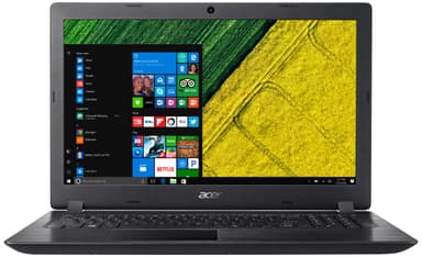 Acer Aspire 3 15,6" bærbar (sort)