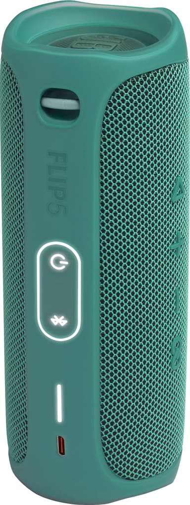 JBL Flip 5 Eco Edition bærbar trådløs højttaler (grøn)