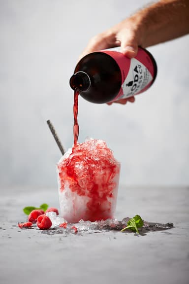 Sodastream Soda Press Hindbær og mint