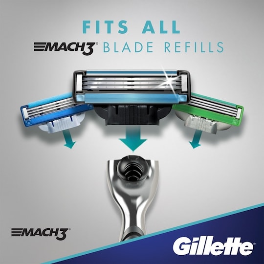 Gillette Mach3 Barberblade 12-pack