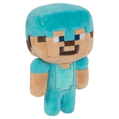 MINECRAFT EXP PLUSHDIAMOND STEVE, 7"