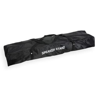 2 stk. Højttaler stativer med kabler og taske (25kg/1,95m)