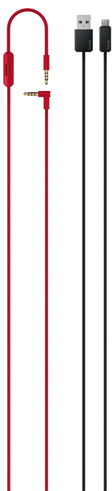Beats Solo3 Wireless on-ear hovedtelefoner (sort/rød)