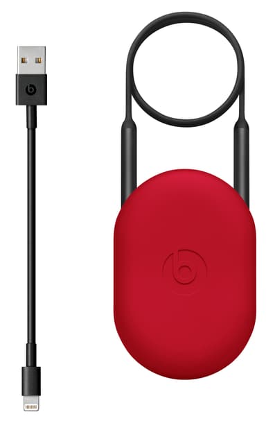 BeatsX in-ear hovedtelefoner (sort/rød)