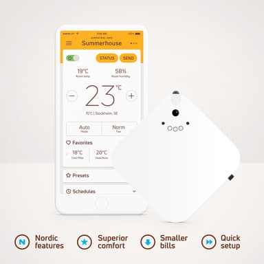 AirPatrol Nordic V2 GSM varmepumpecontroller