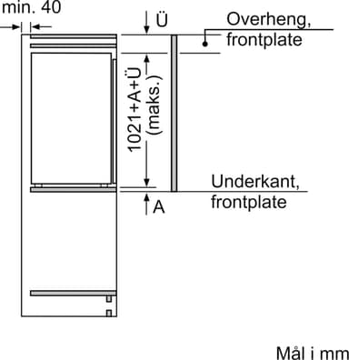 Bosch Series 6 KIR31AF30 køleskab