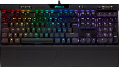 Corsair K70 MK.2 RGB Rapidfire lav-profil mekanisk gaming tastatur