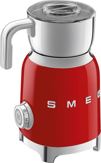 Smeg Retro 50's Style mælkeskummer MFF01RDEU (rød)
