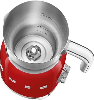 Smeg Retro 50's Style mælkeskummer MFF01RDEU (rød)