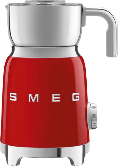 #3 - Smeg Retro 50 s Style mælkeskummer MFF01RDEU (rød)