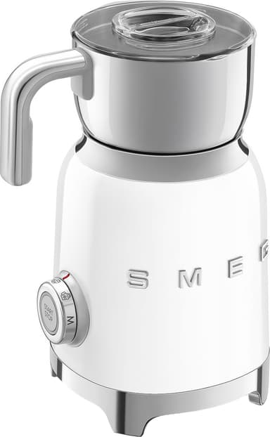 Smeg Retro 50 s Style mælkeskummer MFF01WHEU (hvid)