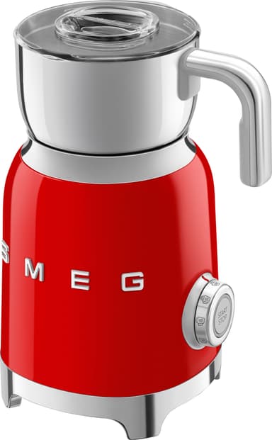 Smeg Retro 50's Style mælkeskummer MFF01RDEU (rød)
